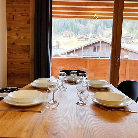 : Cosy Avec Wi-fi, Parking, Linge Inclus Apartamento Les Gets